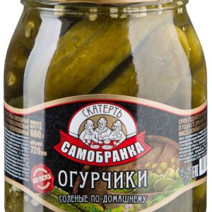 Огурчики солёные по-домашнему Скатерть-Самобранка
