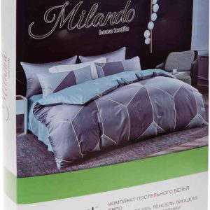 Комплект постельного белья евро Milando