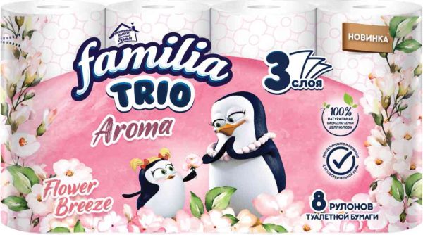 Туалетная бумага  Familia