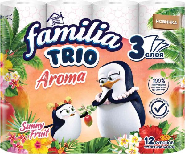 Туалетная бумага  Familia