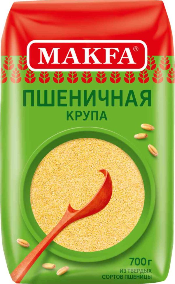 Крупа пшеничная Makfa