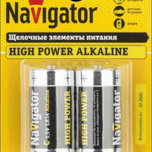 Батарейки алкалиновые Navigator