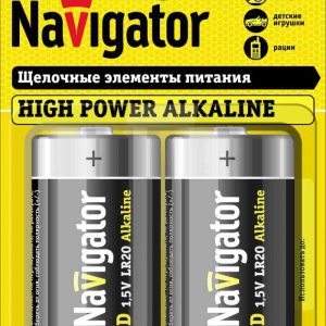 Батарейки алкалиновые Navigator
