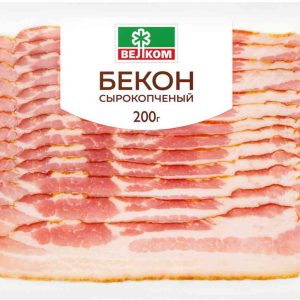 Бекон сырокопчёный Велком
