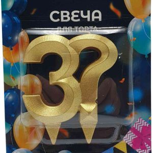 Свеча для торта фигурная