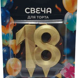 Свеча для торта фигурная