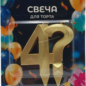 Свеча для торта фигурная