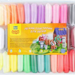 Пластилин для лепки легкий Мульти-пульти