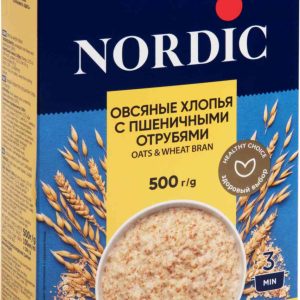 Хлопья овсяные Nordic