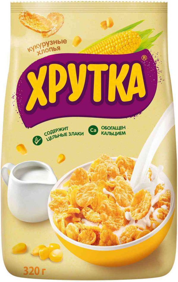 Хлопья кукурузные Хрутка