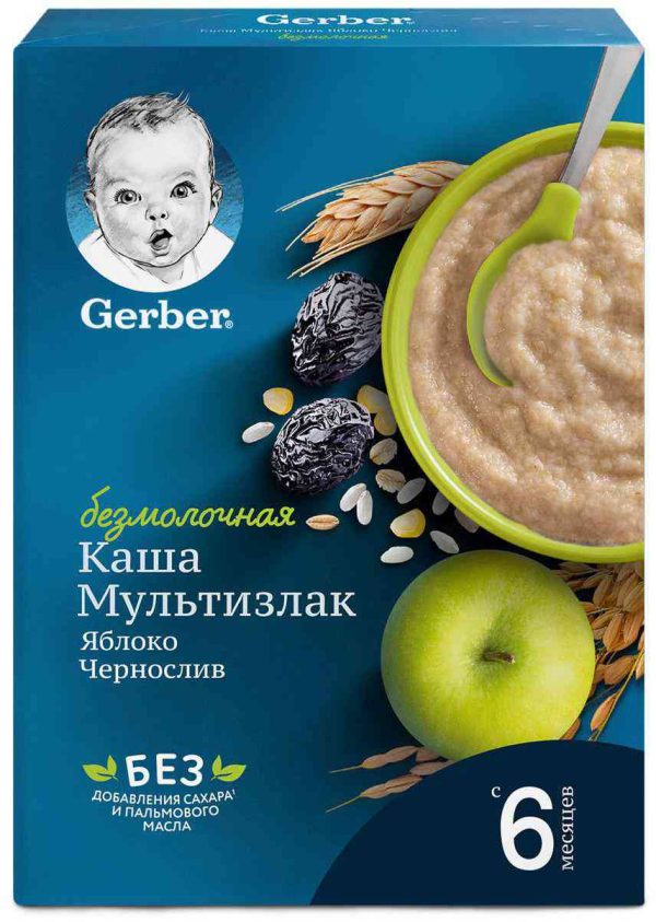 Каша мультизлаковая безмолочная Gerber