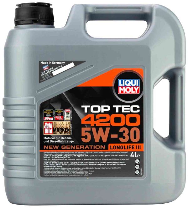 Масло моторное синтетическое Liqui Moly