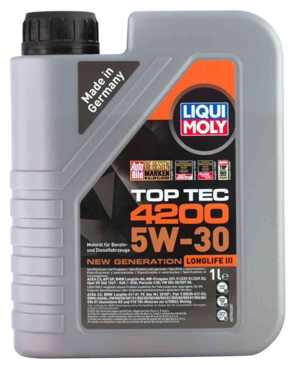 Масло моторное синтетическое Liqui Moly
