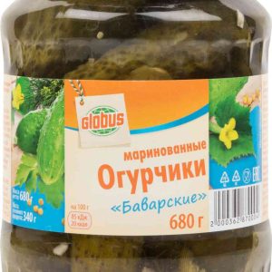 Огурчики маринованные Глобус