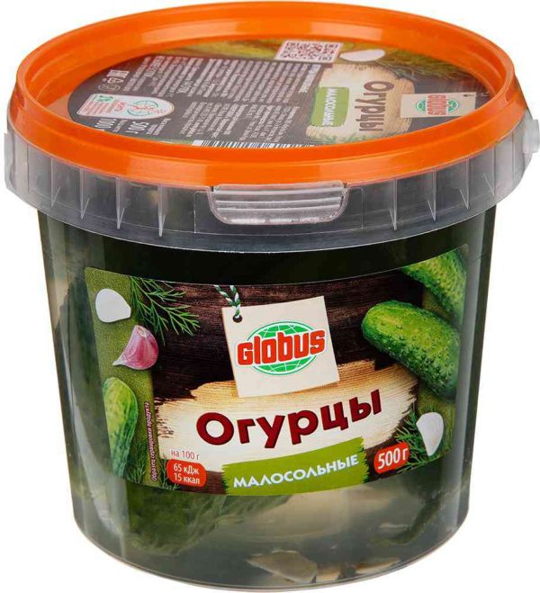 Огурцы малосольные Глобус