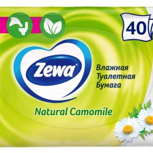Туалетная бумага влажная Zewa
