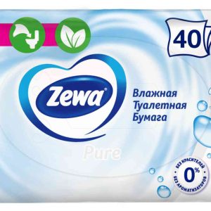 Туалетная бумага влажная Zewa