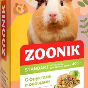 Корм для морских свинок фруктовый Zoonik