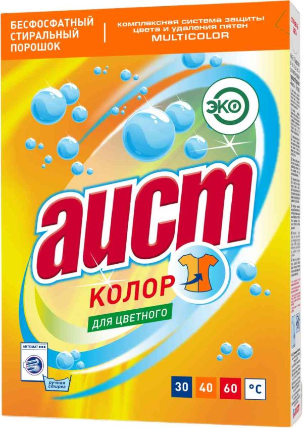 Стиральный порошок для цветного белья  Аист