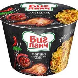 Лапша быстрого приготовления Биг ланч