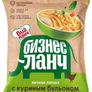 Лапша яичная быстрого приготовления Бизнес ланч