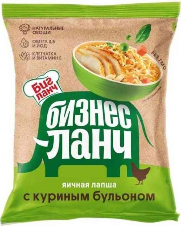 Лапша яичная быстрого приготовления Бизнес ланч