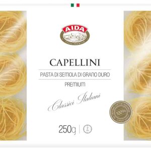 Макаронные изделия Capellini гнезда Aida