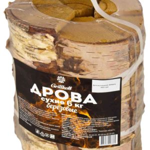 Дрова сухие березовые Grillkoff