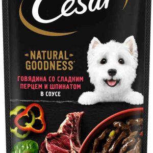 Влажный корм для собак  Cesar