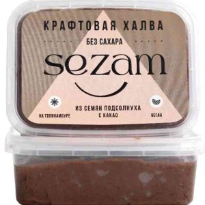Крафтовая халва из семян подсолнуха Sezam