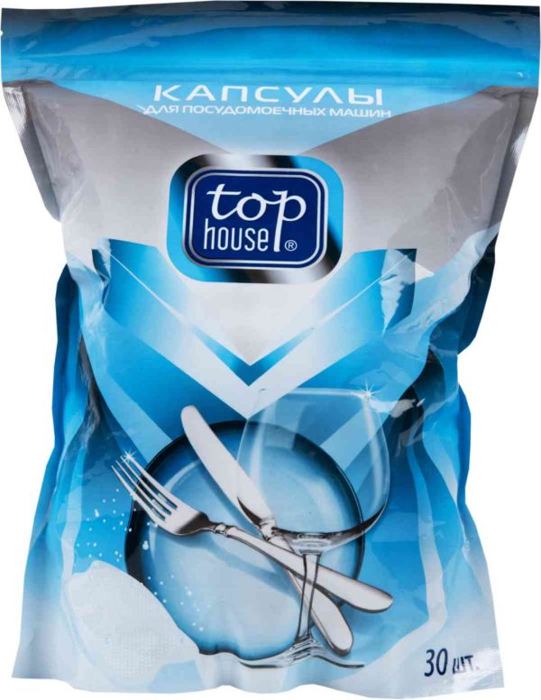Капсулы для посудомоечных машин  Top house