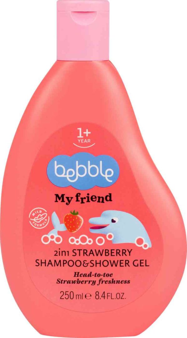 Шампунь и гель для душа 2в1 Bebble