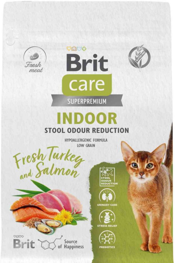 Сухой корм для домашних кошек  Brit
