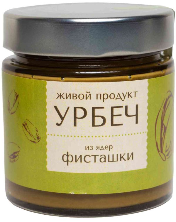 Урбеч из ядер фисташки Живой продукт