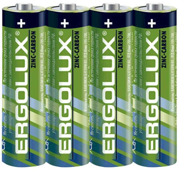 Батарейки алкалиновые Ergolux