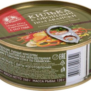 Килька балтийская обжаренная За Родину