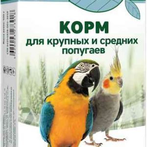Корм для крупных и средних попугаев  Triol