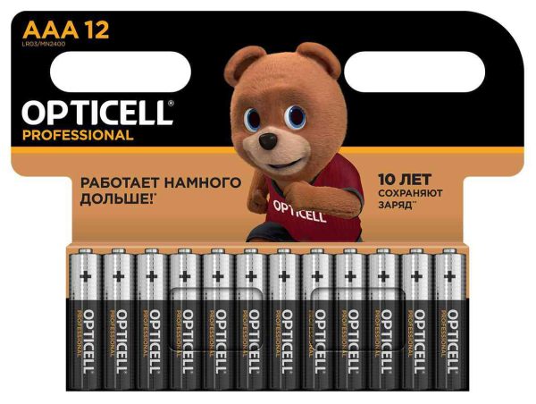 Батарейки алкалиновые Opticell