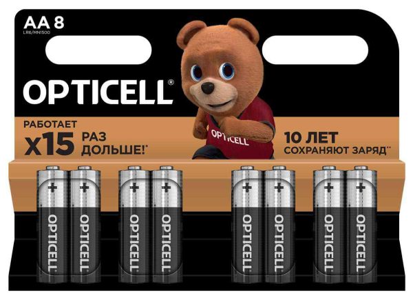 Батарейки алкалиновые Opticell