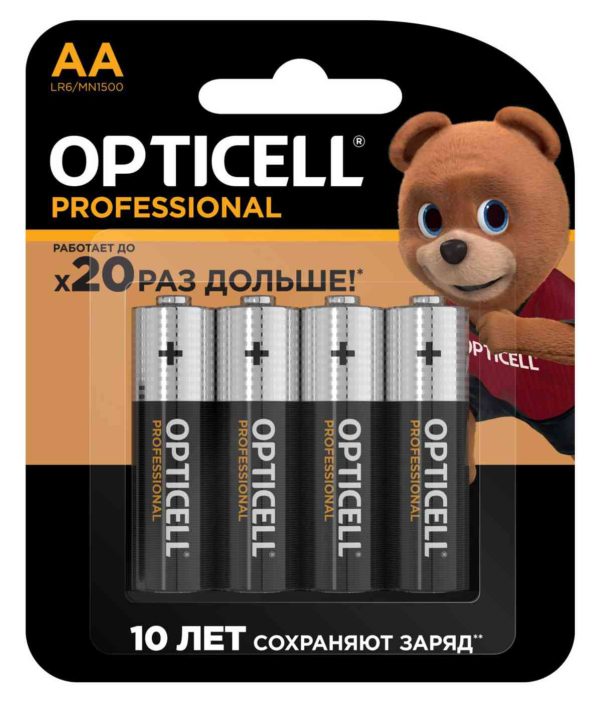 Батарейки алкалиновые Opticell