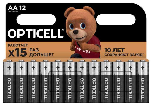 Батарейки алкалиновые Opticell