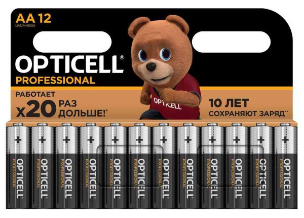 Батарейки алкалиновые Opticell