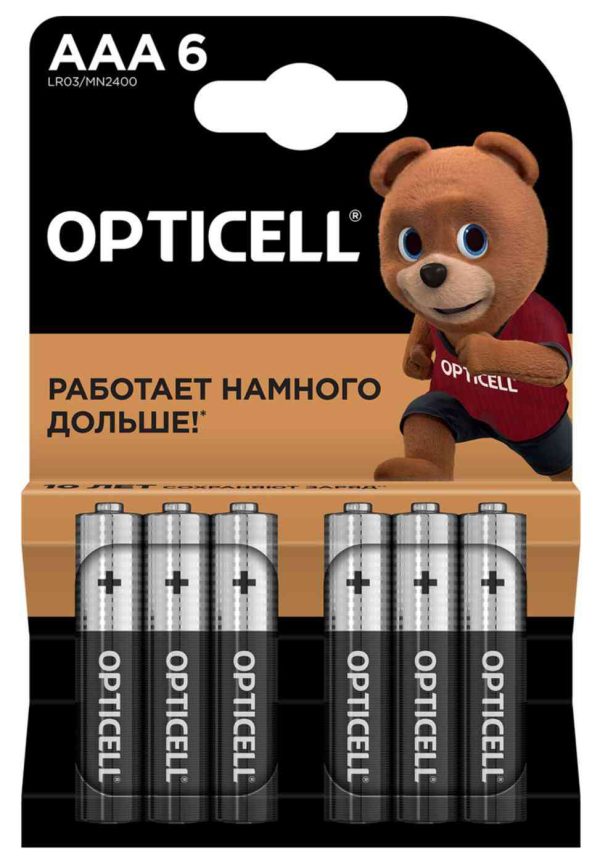 Батарейки алкалиновые Opticell