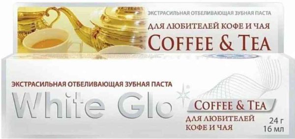Зубная паста экстрасильная отбеливающая White Glo