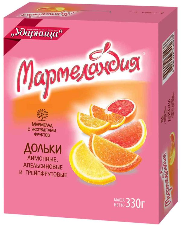 Мармелад с натуральным соком Мармеландия