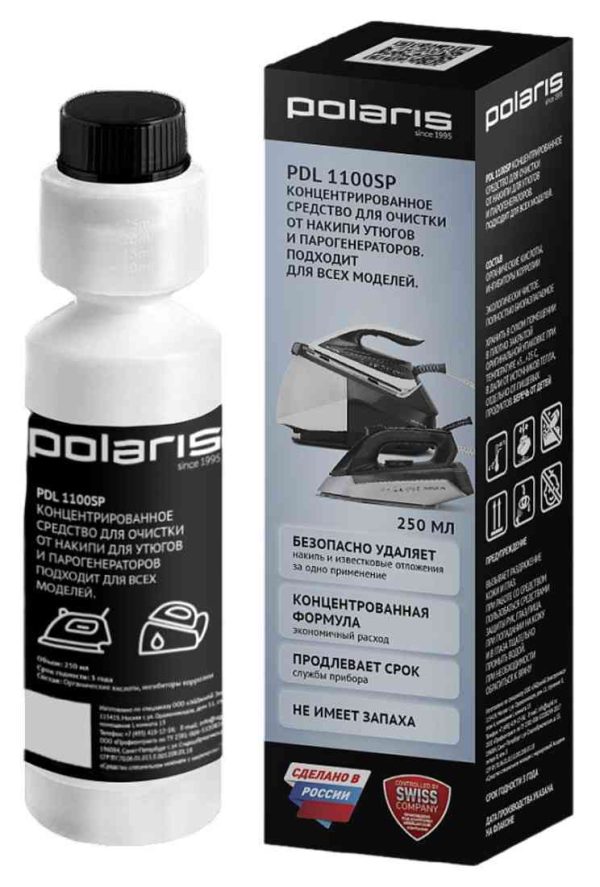 Концентрат от накипи для утюгов и парогенераторов  Polaris