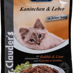 Влажный корм для стерилизованных кошек  Dr. Clauder's