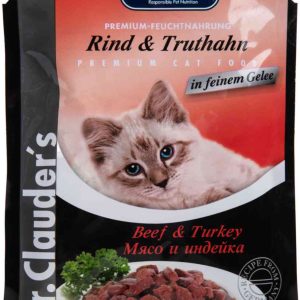 Влажный корм для кошек  Dr. Clauder's