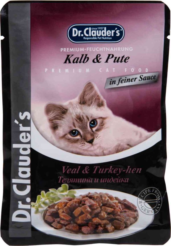 Влажный корм для кошек  Dr. Clauder's