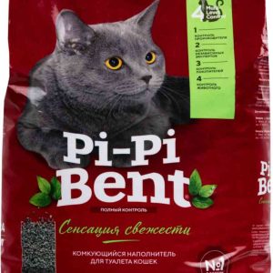 Наполнитель для кошачьего туалета комкующийся Pi-Pi-Bent